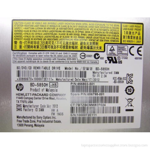 Brand New 6x Bd-r Blu-ray Optical Disc Drive With Slim Slot For Pc